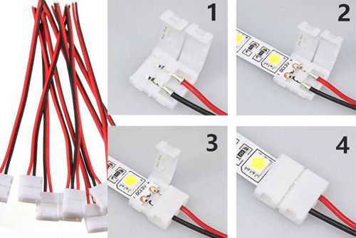 светодиодный коннектор лента лента LED коннектор для светодиодной ленты купить