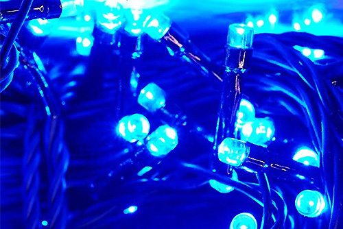 синяя гирлянда светодиодная клип лайт минск купить led clip light гирлянда клип лайт спайдер