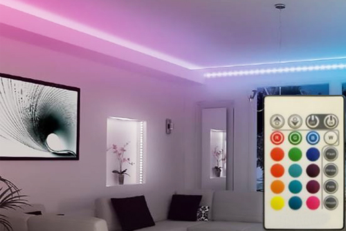 лед светильники светодиодное освещение подсветка интерьера в минске rgb led minsk
