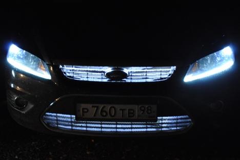 светодиодная подсветка капота авто минск
