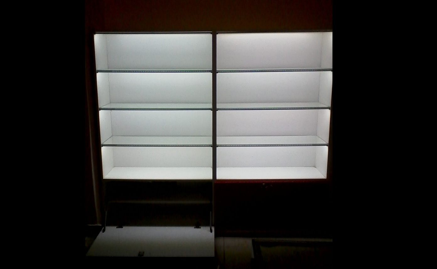 подсветка и освещение витрин led