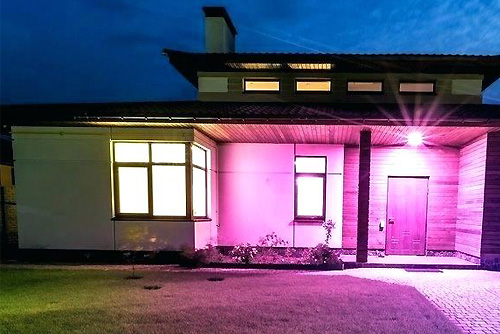 светодиодная подсветка дома rgb в минске светодиодные led прожекторы rgb