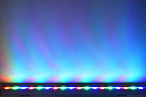 многоцветный прожектор линейный rgb линейный светодиодный прожектор для улицы цветная подсветка фасада здания линейный rgb прожектор