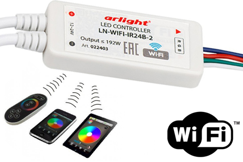 купить wifi контроллер ленты rgb wi fi ргб пульт подключение rgb контроллера