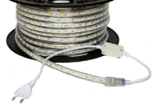 лента 220 вольт ip68 5050 уличная led smd 220v