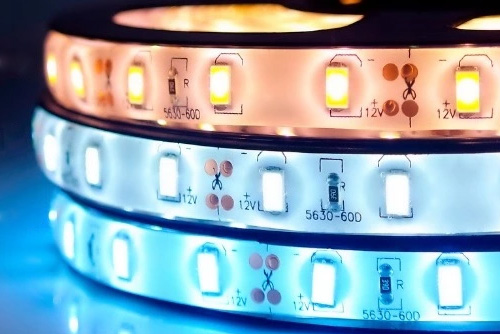сверхъяркие мощные светодиодные ленты LED 5630 SMD в минске холодная тёплая дневная лента