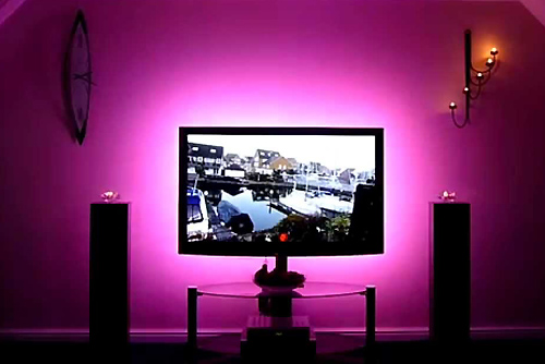 светодиодная лента rgb в интерьере купить ргб светодиодную ленту для дизайна квартиры подсветка телевизора лентой через rgb контроллер